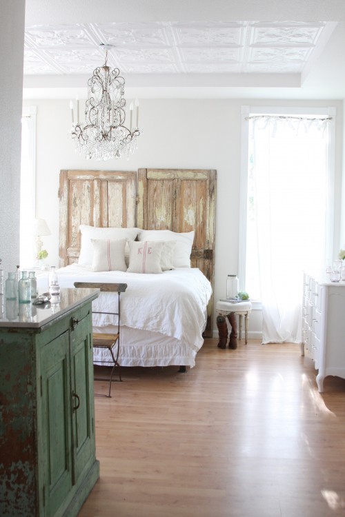 Have Sweet Dreams with a Rustic Headboard | The Decorative Touch Ltd.